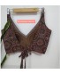 Earthy Rust Brown Ajrakh Blouse