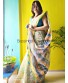 Green Blue Kota Doria Saree