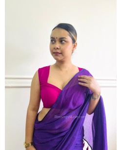 Basic Magenta Blouse