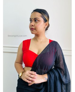 Basic Red Blouse