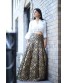 Benarsi Brocade Skirt with Satin Silk Top ( OUT OF STOCK)