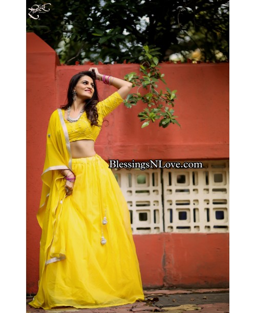 Sunshine Yellow Lehenga