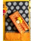 Pochampally Ikat Handwoven Cotton Saree 