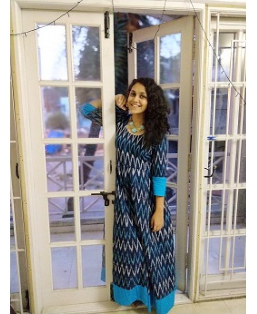 BLUE IKAT MAXI ( Currently out of stock) 