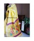 Yellow Silk Linen Jamdani