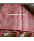 Peachish Pink Handwoven Linen Saree