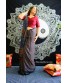 Neel: Ajrakh Modal Silk Saree