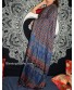 Neel: Ajrakh Modal Silk Saree