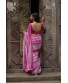 Hot Pink Shibori Saree