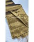 Sona: Metallic Gold Tissue Mul Saree 