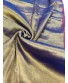 Metallic Gold Tissue Mul Saree