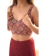Red Ajrakh Back Knot Blouse