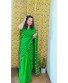 Green Cotton Khes Saree 