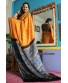Ajrakh Bandhani Saree (Modal Silk)